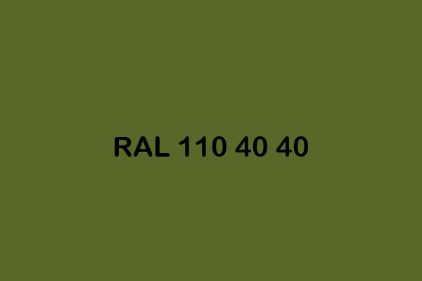 RAL 110 40 40 ral design