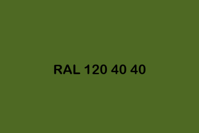RAL 120 40 40 ral design