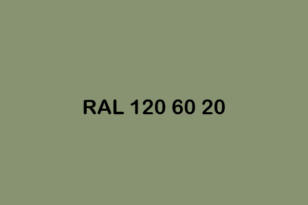 RAL 120 60 20 ral design