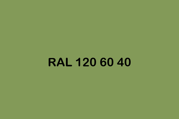 RAL 120 60 40 ral design