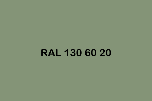 RAL 130 60 20 ral design