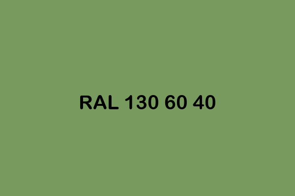 RAL 130 60 40 ral design