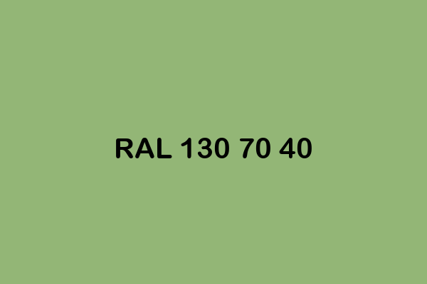 RAL 130 70 40 ral design