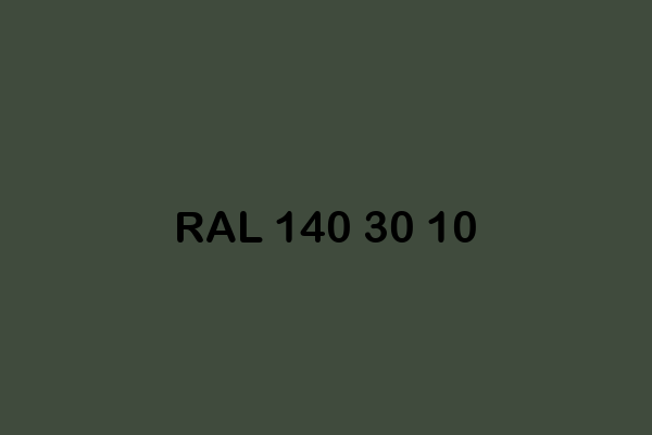 RAL 140 30 10 ral design