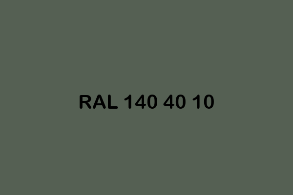 RAL 140 40 10 ral design