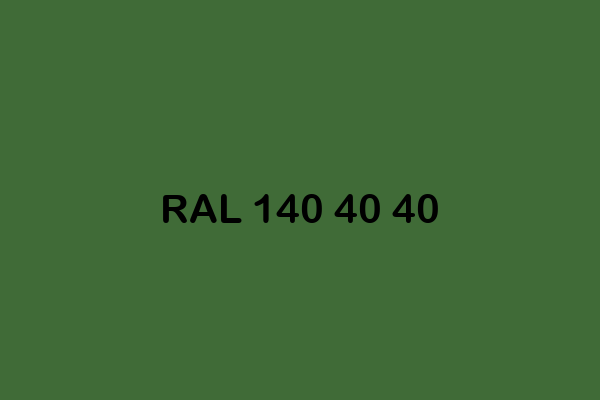 RAL 140 40 40 ral design