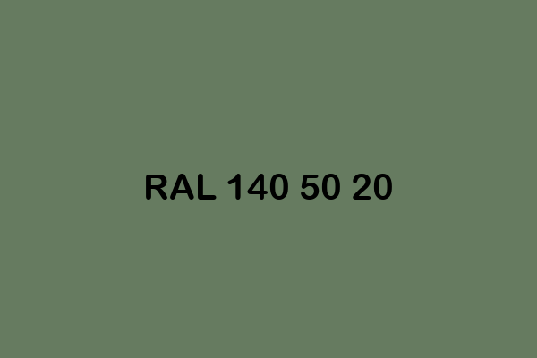 RAL 140 50 20 ral design