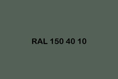 RAL 150 40 10 ral design