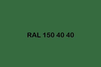 RAL 150 40 40 ral design