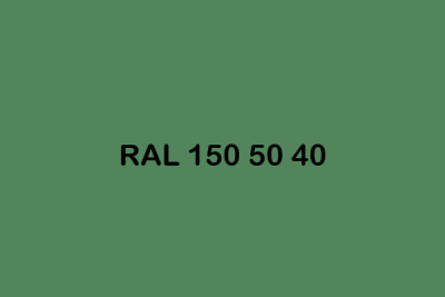 RAL 150 50 40 ral design