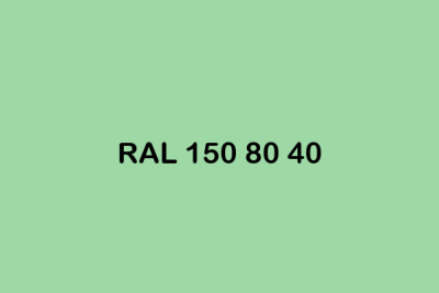 RAL 150 80 40 ral design