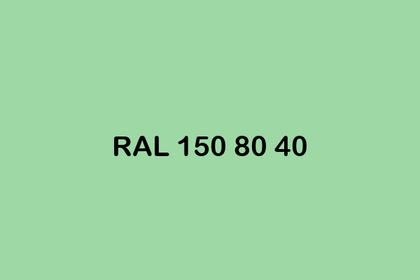 RAL 150 80 40 ral design
