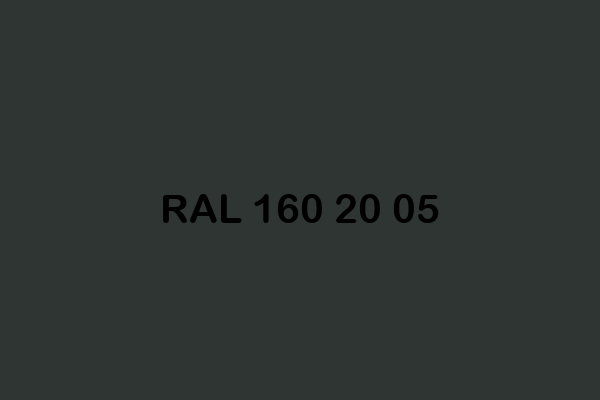 RAL 160 20 05 ral design