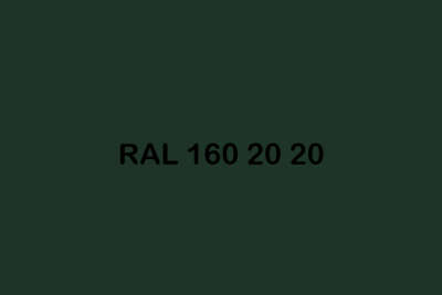 RAL 160 20 20 ral design