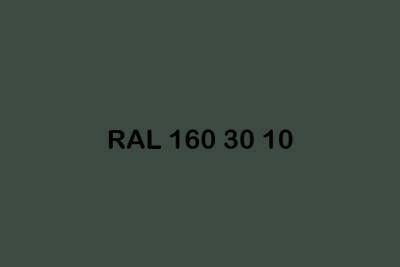 RAL 160 30 10 ral design