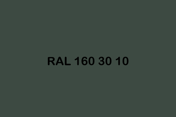 RAL 160 30 10 ral design