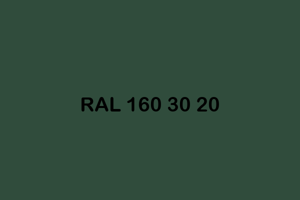 RAL 160 30 20 ral design