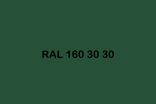 RAL 160 30 30 ral design