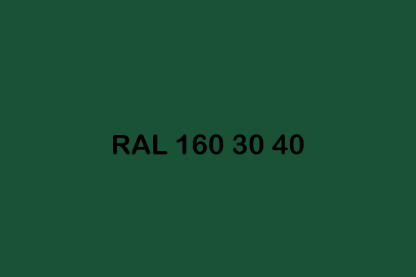 RAL 160 30 40 ral design