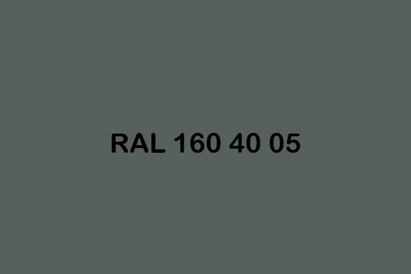 RAL 160 40 05 ral design