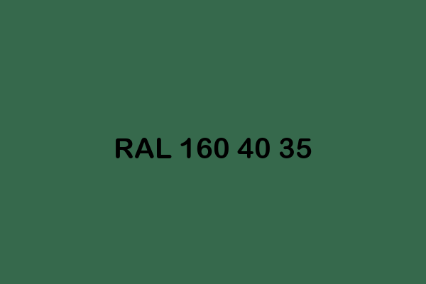 RAL 160 40 35 ral design