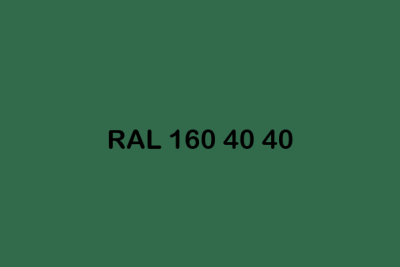 RAL 160 40 40 ral design