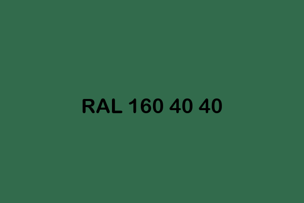 RAL 160 40 40 ral design