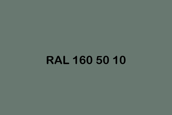 RAL 160 50 10 ral design