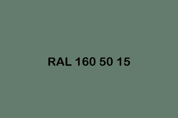 RAL 160 50 15 ral design