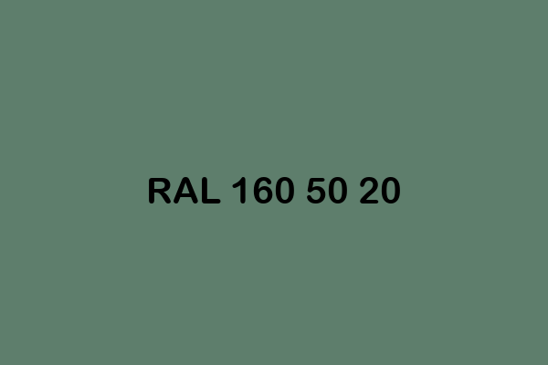 RAL 160 50 20 ral design