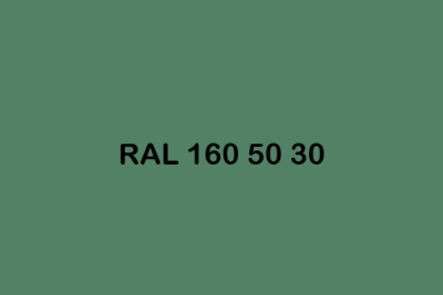 RAL 160 50 30 ral design