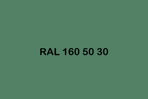 RAL 160 50 30 ral design