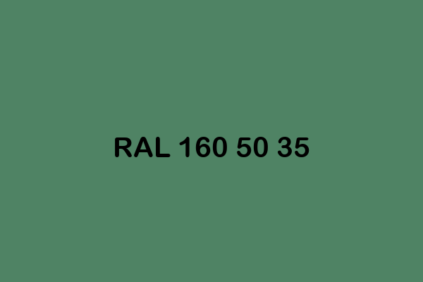 RAL 160 50 35 ral design