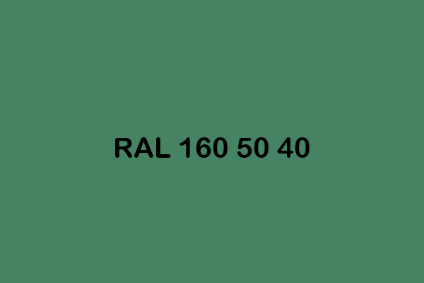 RAL 160 50 40 ral design