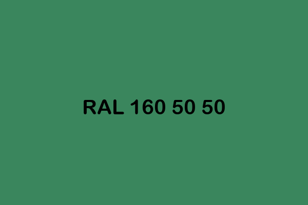 RAL 160 50 50 ral design