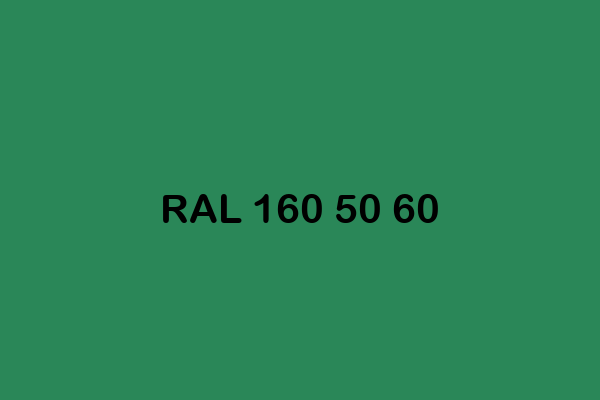 RAL 160 50 60 ral design