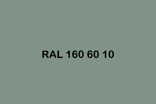 RAL 160 60 10 ral design