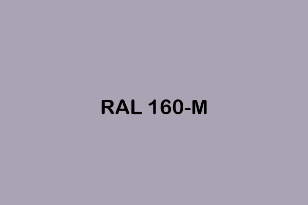 RAL 160 M ral effect