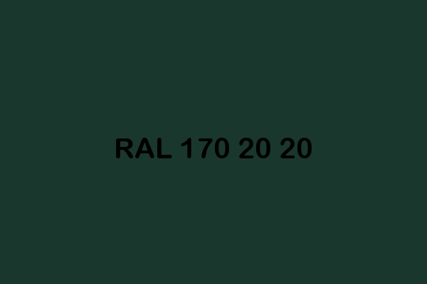 RAL 170 20 20 ral design