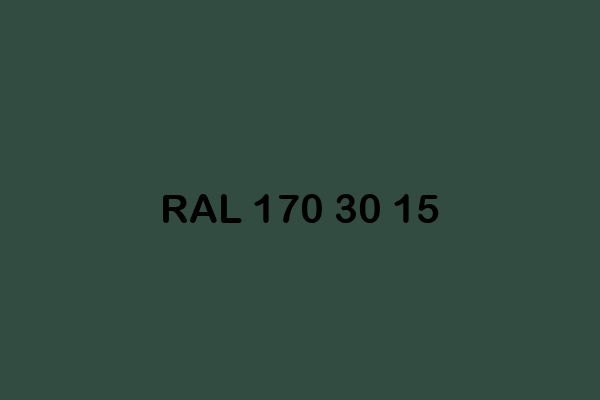 RAL 170 30 15 ral design