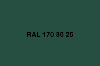 RAL 170 30 25 ral design