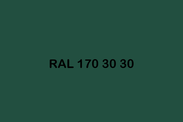 RAL 170 30 30 ral design