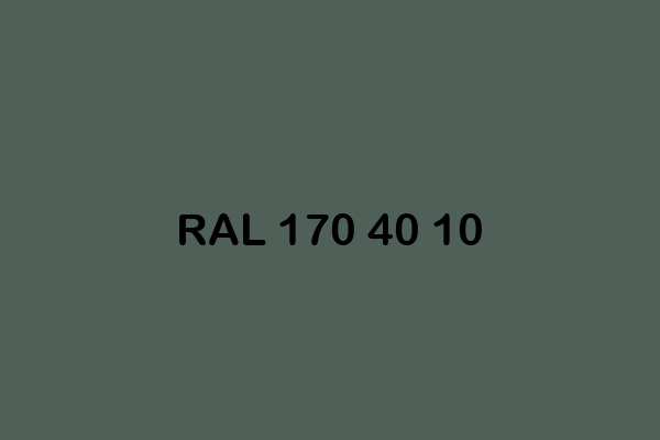 RAL 170 40 10 ral design