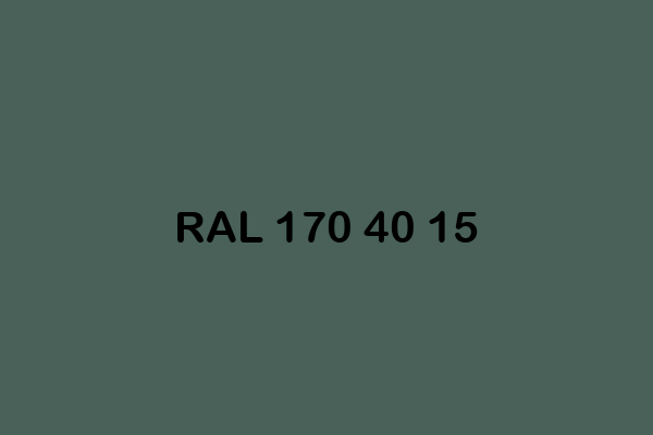 RAL 170 40 15 ral design