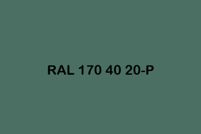 RAL 170 40 20 P ral plastics p2