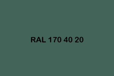 RAL 170 40 20 ral design