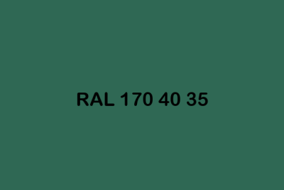 RAL 170 40 35 ral design