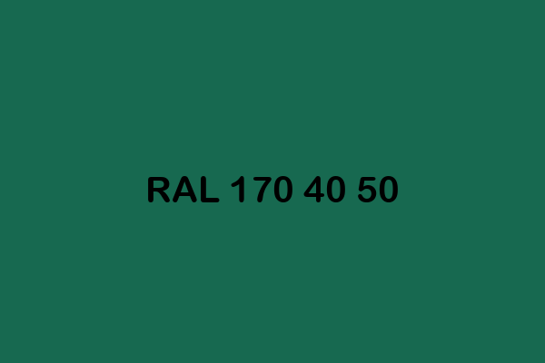 RAL 170 40 50 ral design