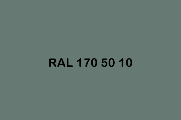 RAL 170 50 10 ral design