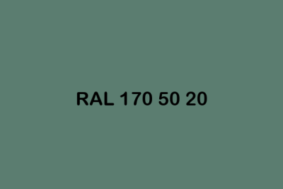 RAL 170 50 20 ral design